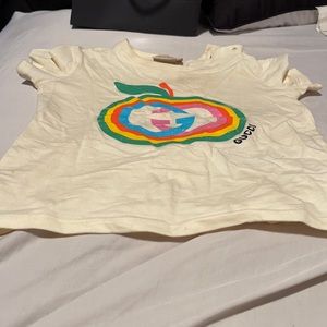 Gucci Shirt!!! Paired with pink Gucci print jeans